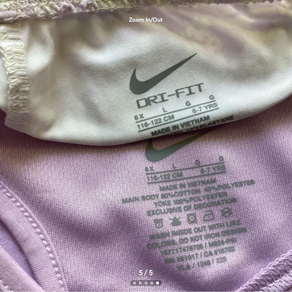 Nike Girls Tank Top & Shorts Set size 6X(NWT) ~PRICE IS FIRM, NO OFFERS~ - Picture 5 of 5